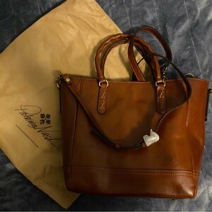 Patricia Nash Brown Leather Tote Bag